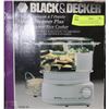 Image 1 : NEW BLACK+DECKER HANDY STEAMER PLUS FOOD STEAMER