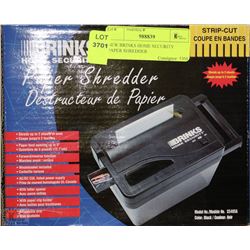 NEW BRINKS HOME SECURITY PAPER SHREDDER