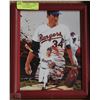 Image 1 : NOLAN RYAN FRAMED ARTIST PRINT BY M.C GEMBECKI