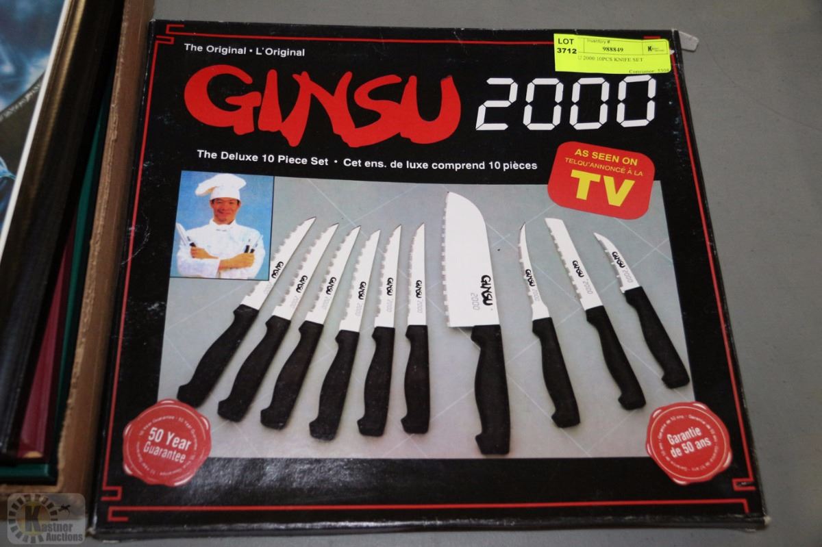 GINSU 2000 10PCS KNIFE SET