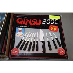 GINSU 2000 10PCS KNIFE SET