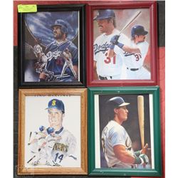 LEON WOLF & OTHER ARTIST PRINTS OF MLB BASEBALL