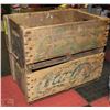 Image 1 : PAIR OF 1952 COCA-COLA WOODEN CRATES NORTHERN