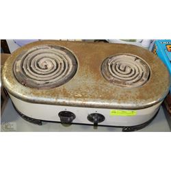 VINTAGE TUDHOPE TWO BURNER STOVE