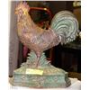 Image 1 : VINTAGE CAST IRON ROOSTER DOOR STOPPER