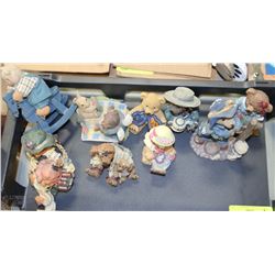 LOT OF COLLECTOR BEARS, ANIMAL FIGURINES