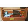 Image 1 : CARPENTER'S BOX W/ ASSORTED TOOLS