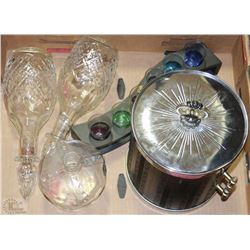 FLAT OF VARIOUS BAR ITEMS