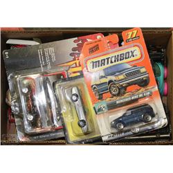 BOX OF SMALL TOY CARS