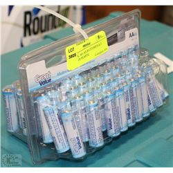 APPROX.  60+ AA BATTERIES