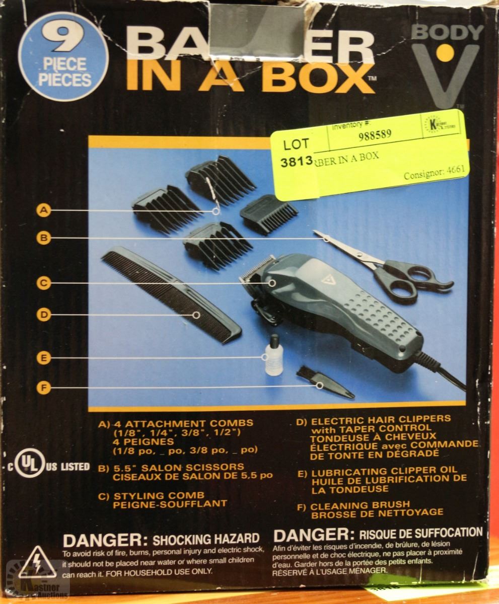 body v barber in a box