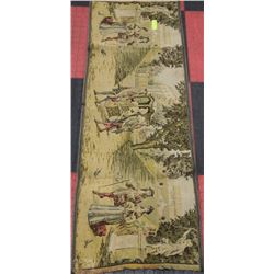 55" X 20" VINTAGE VICTORIAN THEME TAPESTRY