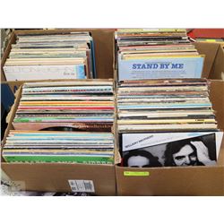 ESTATE LOT OF 240 VINYL RECORDS INCLUDING ELTON JOHN, BELLAMY BROTHERS