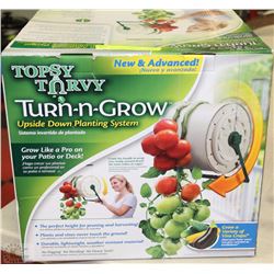 TOPSY TURVY TURN ' N GROW UPSIDE DOWN PLANTING