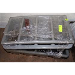 LOT OF 3 CUTLERY TRAYS & CONTENTS
