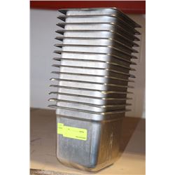 LOT OF 15 1/6 SIZE INSERTS