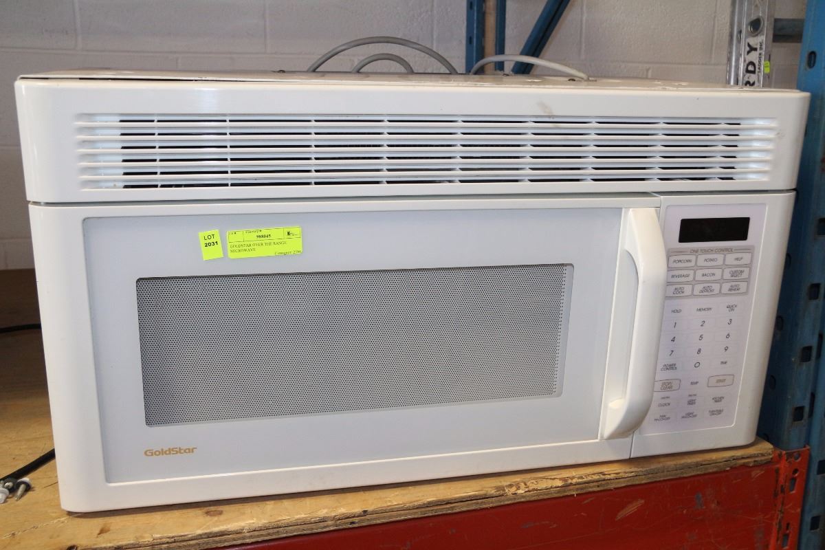 GOLDSTAR OVER THE RANGE MICROWAVE goldstar-over-the-range-microwave