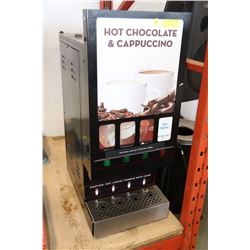 TRIPLE DISPENSER HOT CHOCOLATE/CAPUCCINO