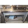 Image 1 : 4FT STAINLESS STEEL COUNTER WITH SINGLE STEAM