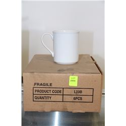 LOT OF 6 NEW COFFEE CUPS