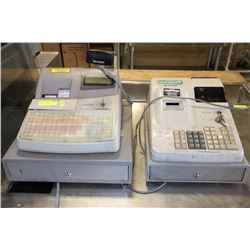 2 SHARP CASH REGISTERS