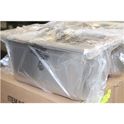 BRAND NEW S/S FOOD INSERT THIRD SIZE WITH LID