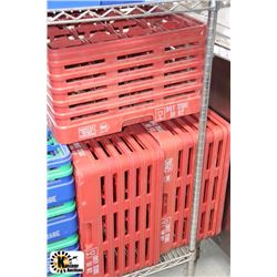 THREE NEW 18oz BOTTLE WINE DISH RACKS