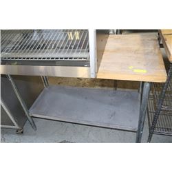 24"X48" BUTCHER BLOCK TABLE