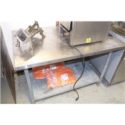 4FT STAINLESS STEEL TABLE
