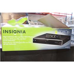 INSIGNIA  BLU-RAY PLAYER