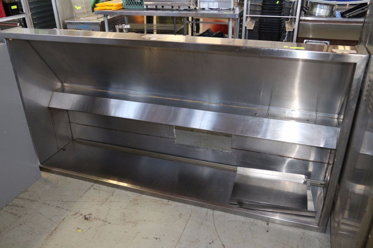 6FT COMMERCIAL RANGE HOOD STAINLESS STEEL