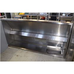 6FT COMMERCIAL RANGE HOOD STAINLESS STEEL
