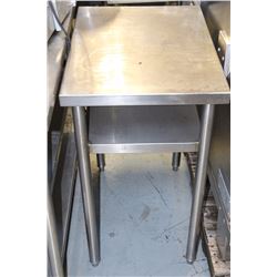 STAINLESS STEEL TABLE