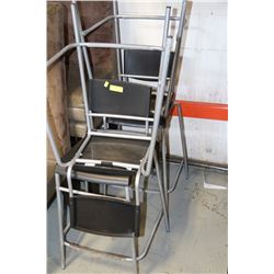SET OF 4 BAR STOOLS
