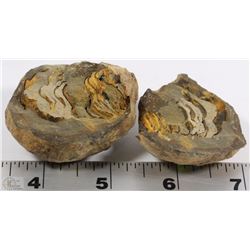 KEOKUK GEODE "SISTER HALVES"