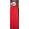 Image 2 : HOT RED DRESS MODEL #61008-ALA SIZE 2