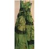 Image 2 : BRAND NEW 2PC GREEN AND BLACK GOWN SIZE 2