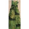 Image 2 : 2PC GREEN AND BLACK DRESS SIZE 6