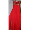 Image 2 : HOT RED GOWN SMALL SIZE UNKNOWN
