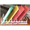 Image 1 : 5 CUTTING BOARDS & RACK