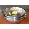 Image 1 : 12 PCE 10" STAINLESS STEEL BOWLS