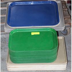 LOT OF ASSORTED TRAYS