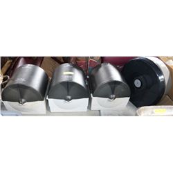 4 PAPER DISPENSERS