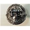 Image 1 : #5-STAINLESS STEEL MEN'S SKULL RING