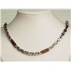 Image 1 : #12-STAINLESS STEEL MEN'S TWO TONE NECKLACE