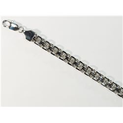 #25-STAINLESS STEEL MEN'S BRACELET