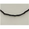 Image 2 : #31-14K YELLOW GOLD ONYX NECKLACE.