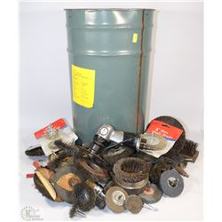 AIR GRINDER WITH LARGE ASSORTMENT OF DISCS