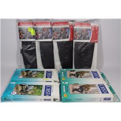 LOT OF 8 ASSORTED MEDICAL GRADE COMPRESSION