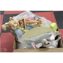 BOX OF 6 MADE IN CANADA WALL HANGINGS NURSERY